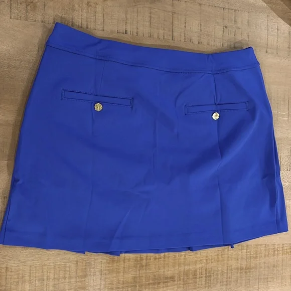 Lilly Pulitzer Kimika Skort Skirt UPF 50+ Martinique Blue Size 12 NWT - Picture 6 of 9